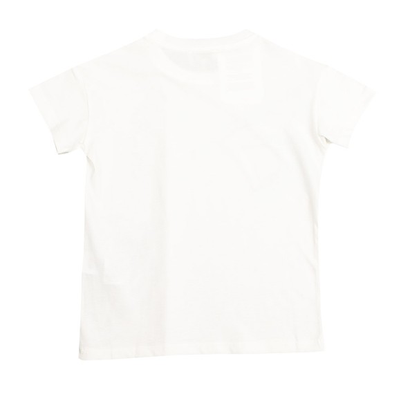 Kenzo Kids Boys Off-White K25174 Logo T Shirt main image