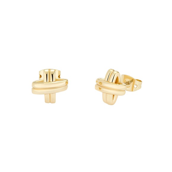 Ted Baker Womens Gold Bomwie Nautical Knot Stud Earring main image