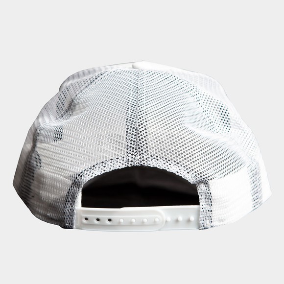 Christian Rose Mens White Iconic Plate Cap #3