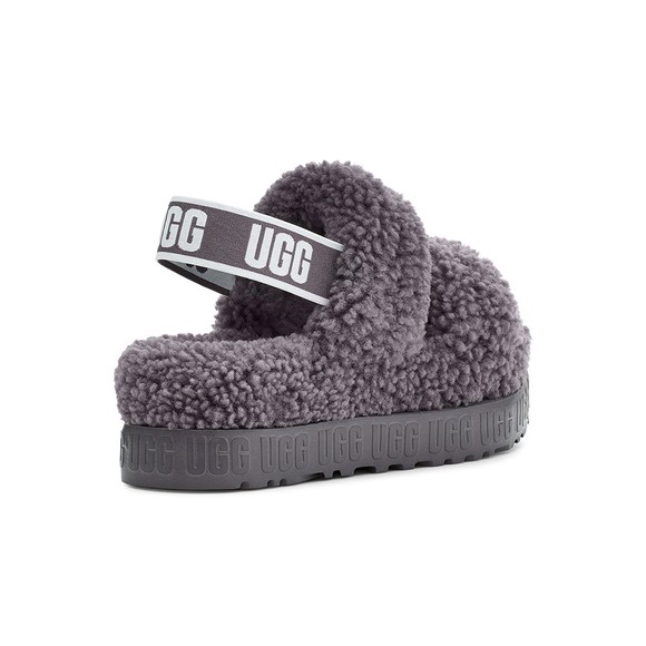 Ugg Womens Blue Oh Fluffita Slide #4