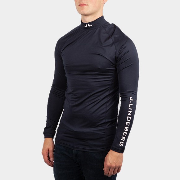 J.Lindeberg Mens Blue Aello Soft Compression Top #2