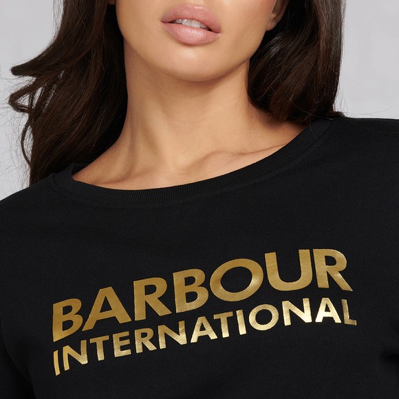 Barbour International Womens Black Reine Sweatshirt #3