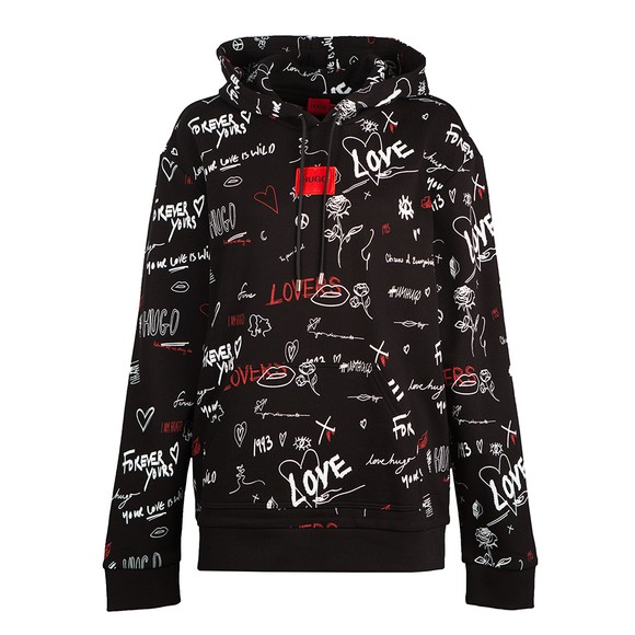 HUGO Dasara Red Label Hoody Oxygen Clothing