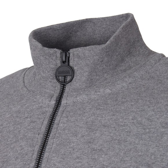 Barbour International Mens Grey 1/2 Zip Sweatshirt main image