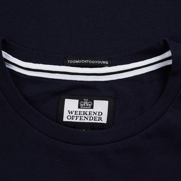 Weekend Offender Mens Black Bad Man T-Shirt main image