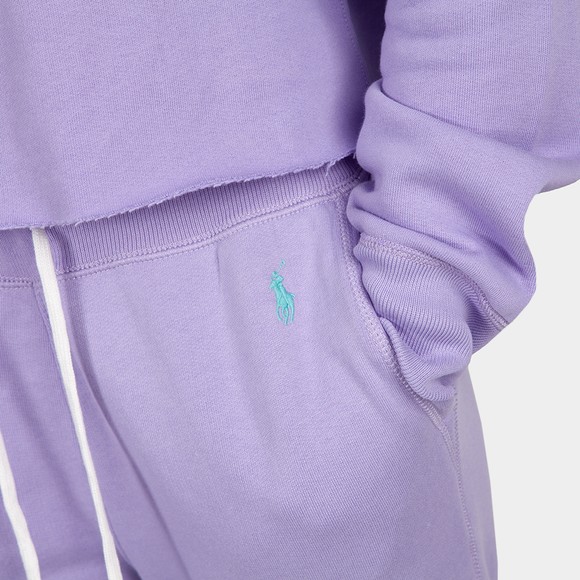 Polo Ralph Lauren Womens Purple Cuffed Jogger #3