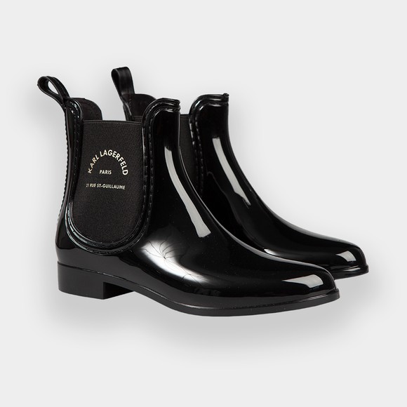 Karl Lagerfeld Womens Black Kalosh II Ankle Boot #2