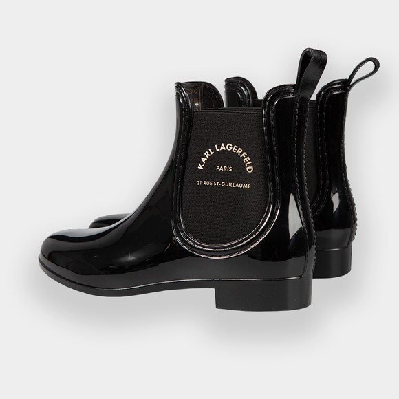 Karl Lagerfeld Womens Black Kalosh II Ankle Boot #3