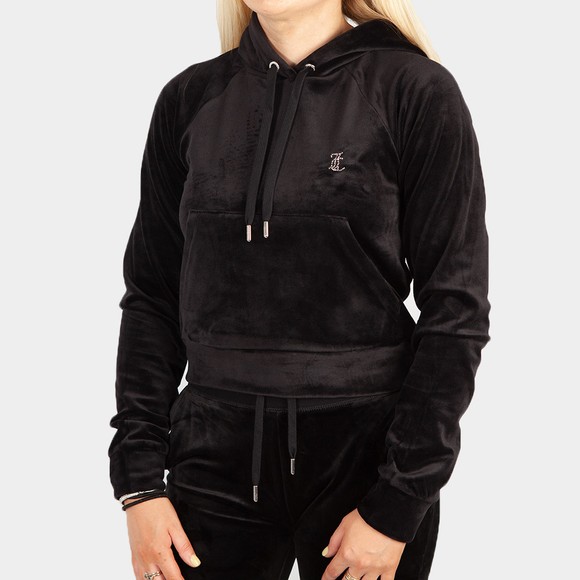 Juicy Couture Womens Black Sally Hoody #2