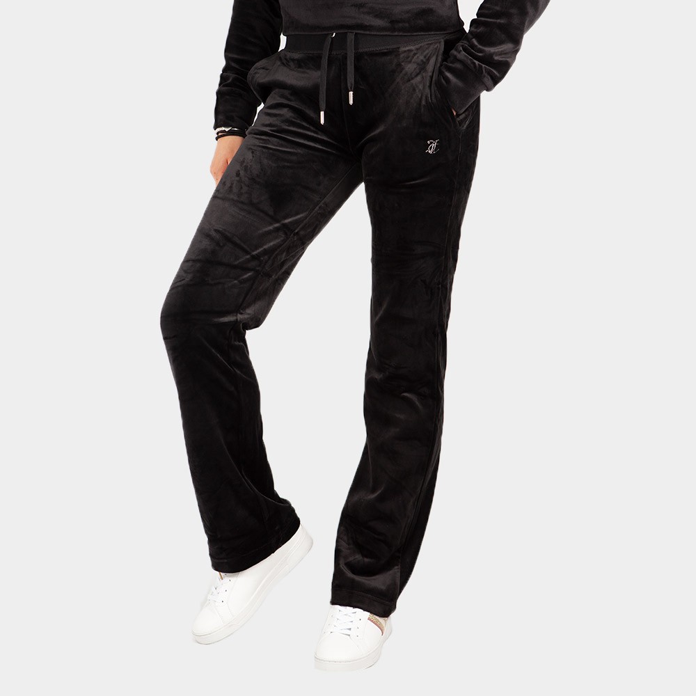 Del Ray Black Juicy Tracksuit Bottoms Juicy Couture Delray