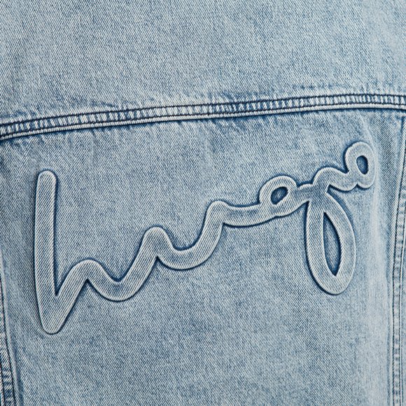 HUGO Womens Blue Giannina Denim Jacket #3