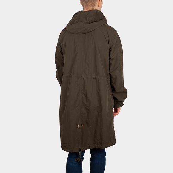 Fred Perry Mens Green Shell Parka #4