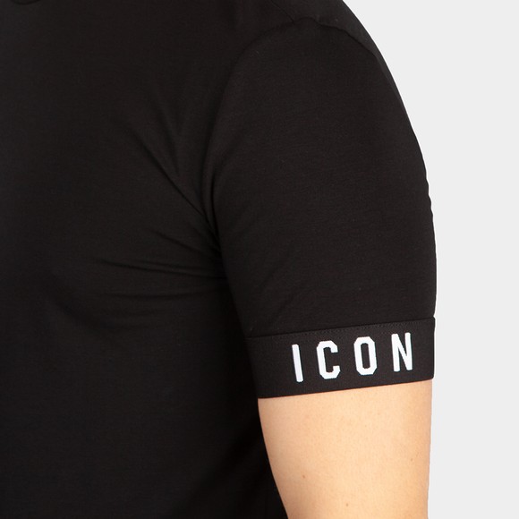 Dsquared2 Mens Black Icon Sleeve T Shirt main image
