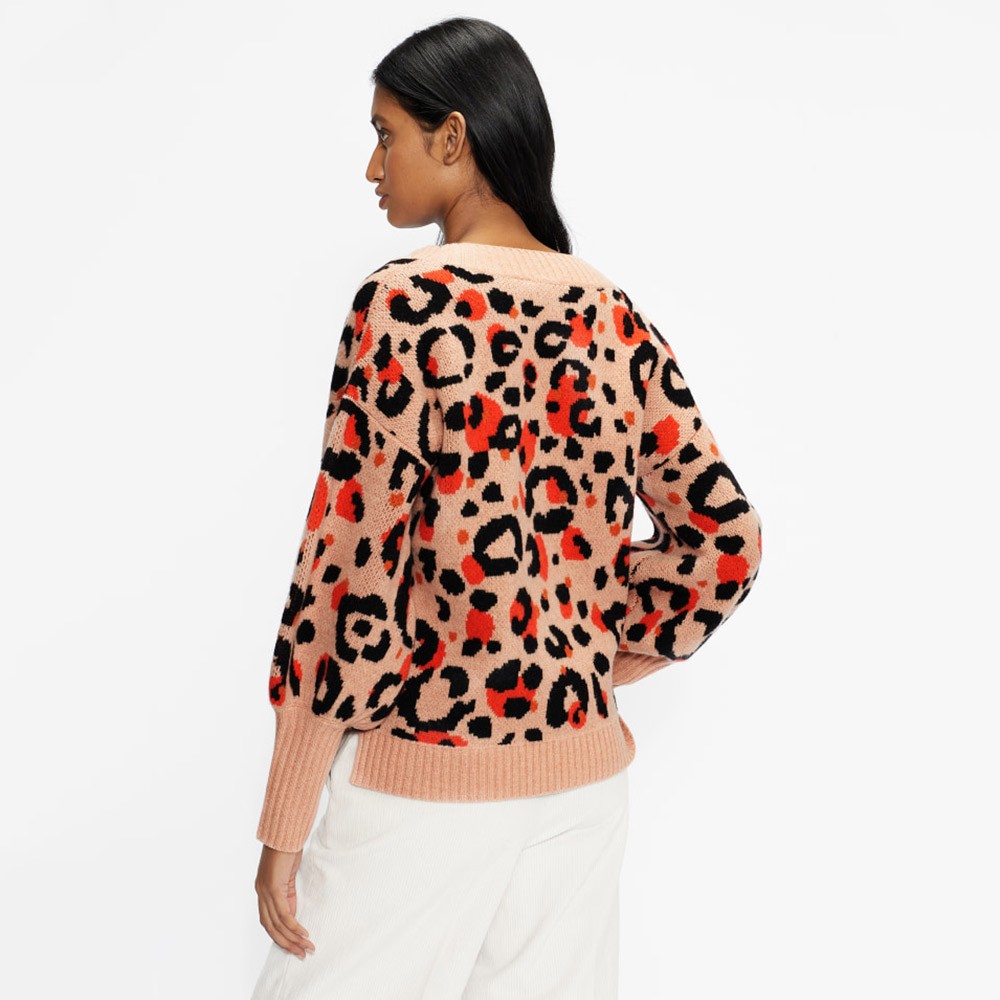 Ted baker leopard jumper Clearance