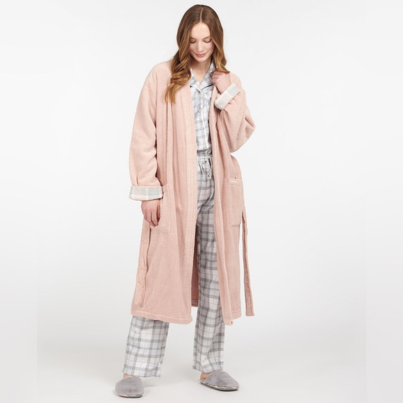 Barbour Lifestyle Womens Pink Ada Dressing Gown main image