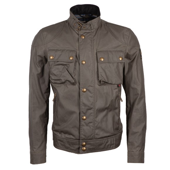 Belstaff Mens Grey Racemaster Wax Blouson #1