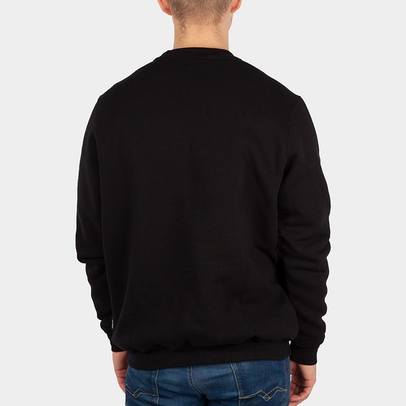 Balr Mens Black Brand Straight Crew Neck Sweatshirt #4