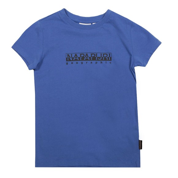 Napapijri Boys Blue K S-Box SS T Shirt main image