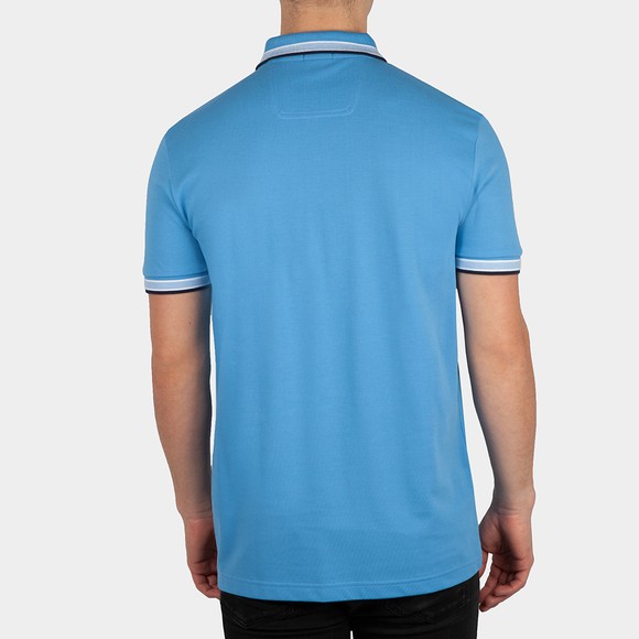 BOSS Mens Blue Athleisure Paddy Polo Shirt main image