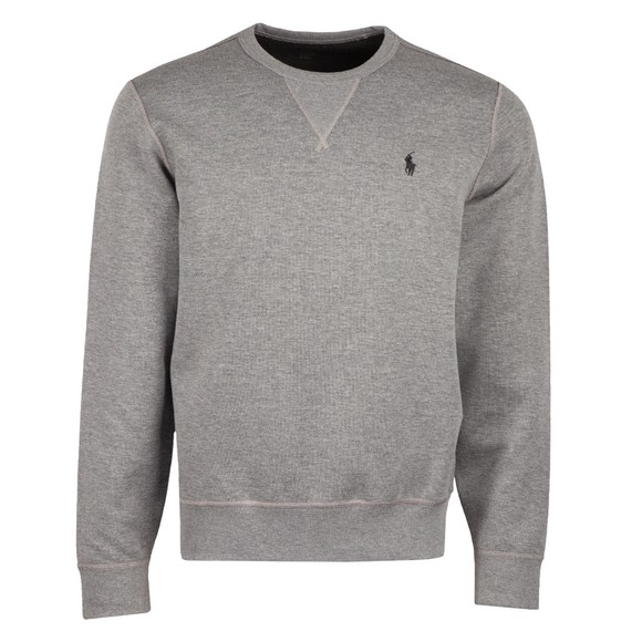 Polo Ralph Lauren Mens Grey Double-Knit Sweatshirt main image