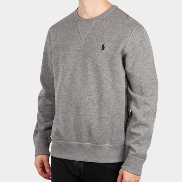 Polo Ralph Lauren Mens Grey Double-Knit Sweatshirt main image