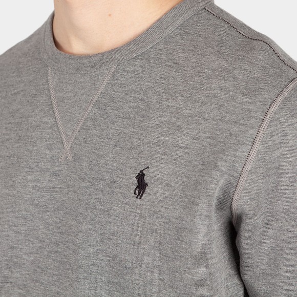 Polo Ralph Lauren Mens Grey Double-Knit Sweatshirt main image