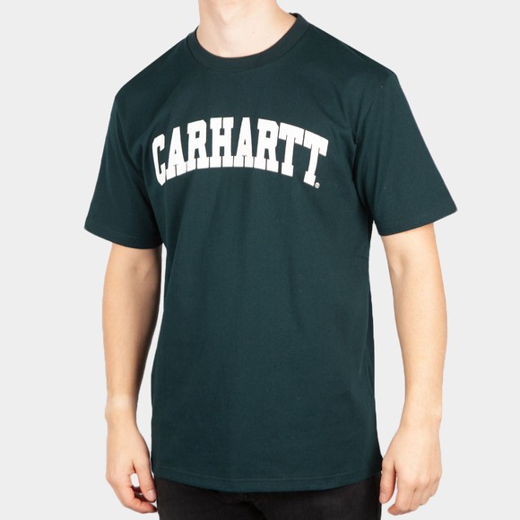 Carhartt WIP Mens Green University T-Shirt #2