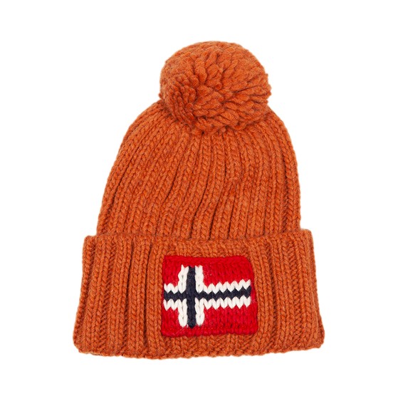 Napapijri Mens Orange Semiury 4 Beanie main image