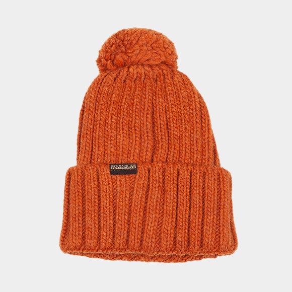 Napapijri Mens Orange Semiury 4 Beanie main image