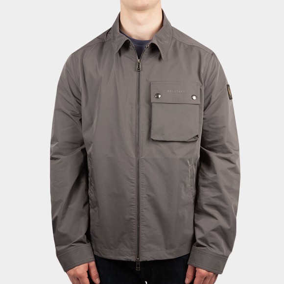 Belstaff Mens Grey Wayfare Overshirt main image