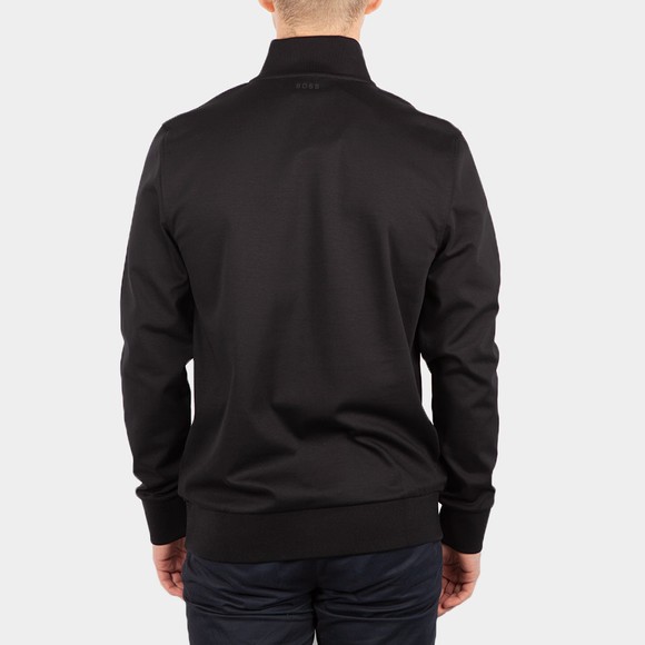 BOSS Mens Black Formal Sidney 69 Half Zip Sweatshirt main image