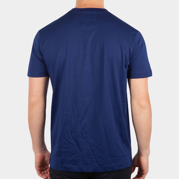 Emporio Armani Mens Blue Essential Logo T-Shirt main image