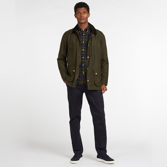 Barbour Lifestyle Mens Green Bodey Wax Jacket main image