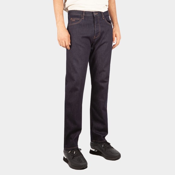 Emporio Armani Mens Blue J21 Regular Fit Jean main image