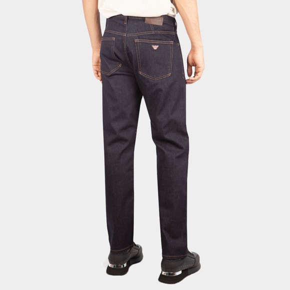 Emporio Armani Mens Blue J21 Regular Fit Jean main image