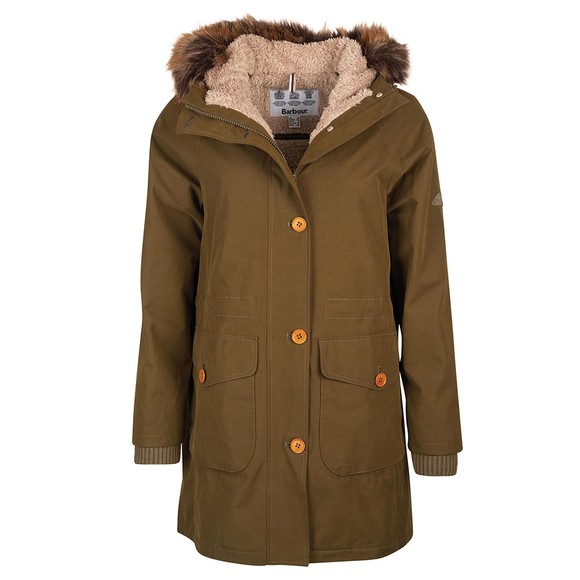 Barbour Lifestyle Womens Green Foxton Jacket #1