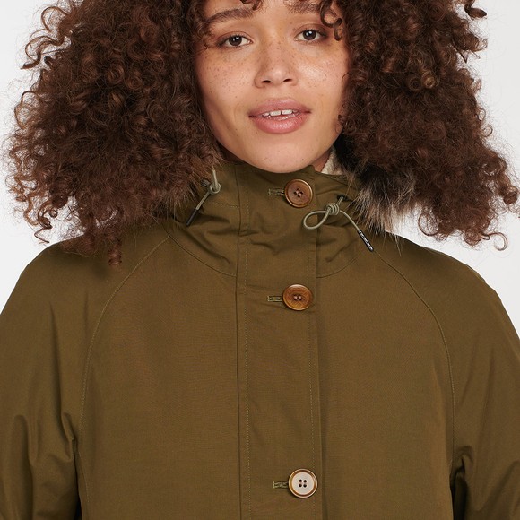 Barbour Lifestyle Womens Green Foxton Jacket #5