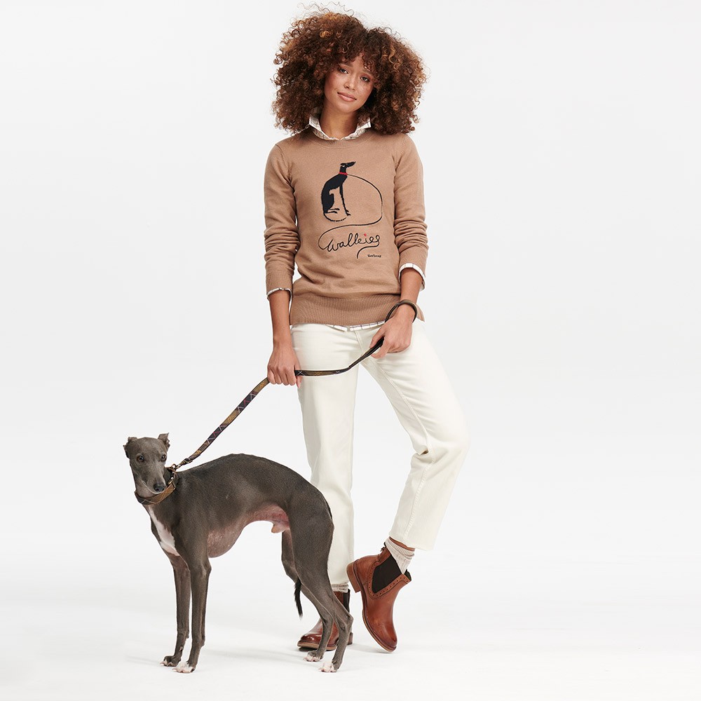 barbour walkies jumper