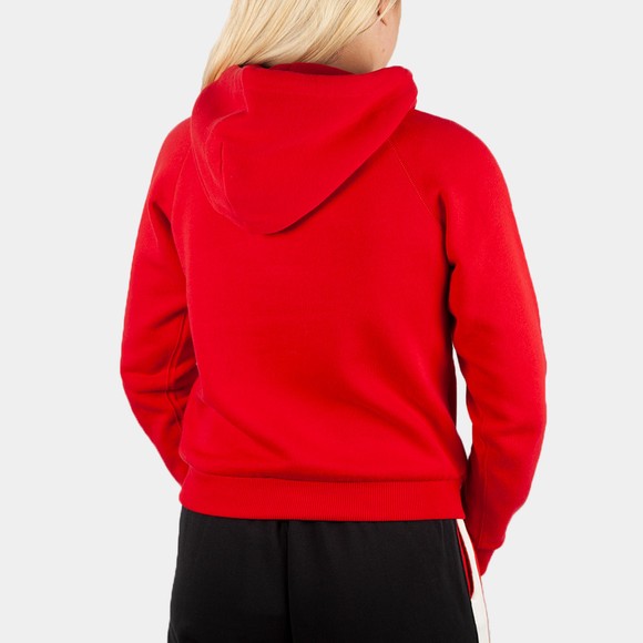 Polo Ralph Lauren Womens Red Small Centre Logo Overhead Hoody main image