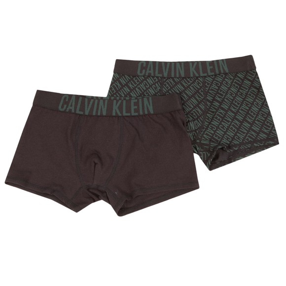 Calvin Klein Boys Black 2 Pack Trunks main image