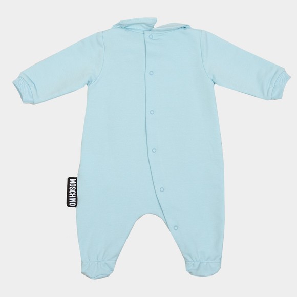 Moschino Boys Blue Bear Babygrow #2