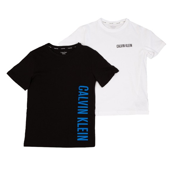 Calvin Klein Boys Black 2 Pack Basic T Shirt main image