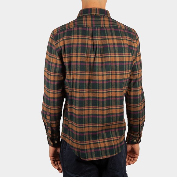 Portuguese Flannel Mens Beige Woods Shirt main image