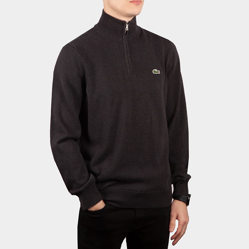 Lacoste AH1980 Half Zip Jumper Oxygen Clothing