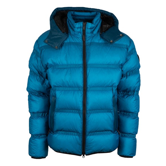 Moose Knuckles Mens Blue Glenfinnan Puffer Jacket  main image