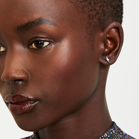 Ted Baker Womens Grey Taliahh Thunderbolt Stud Earring main image