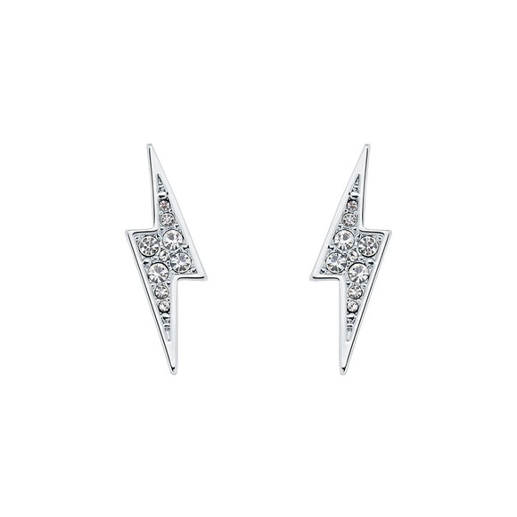 Ted Baker Womens Grey Taliahh Thunderbolt Stud Earring main image
