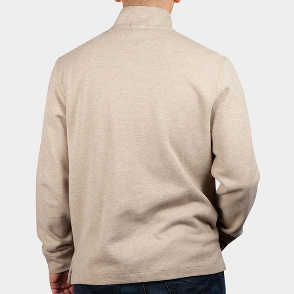Polo Ralph Lauren Mens Beige Half Zip Jumper main image