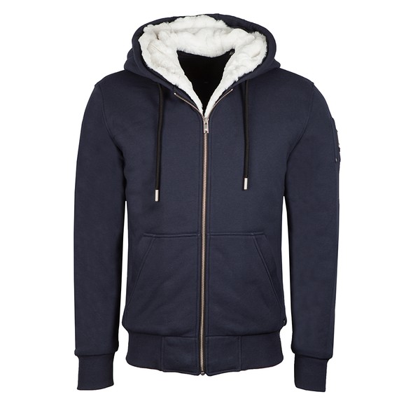 Moose Knuckles Mens Blue Classic Bunny 2 Hoody #1
