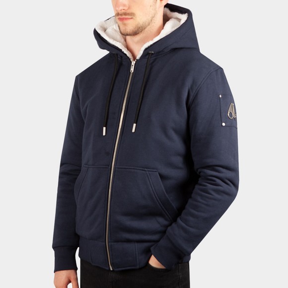 Moose Knuckles Mens Blue Classic Bunny 2 Hoody #2